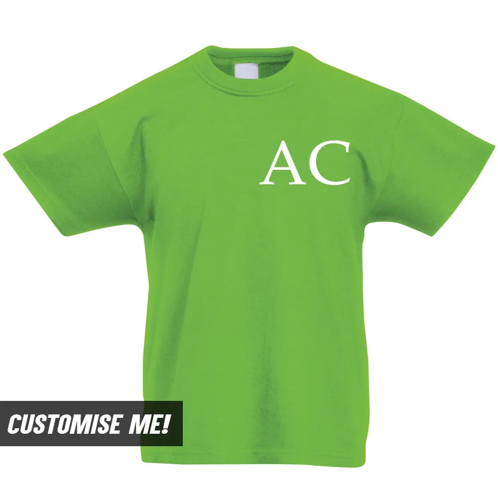 Personalised Basics Initial T-Shirt (MRK X)