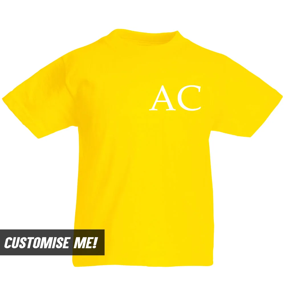 Personalised Basics Initial T-Shirt (MRK X)
