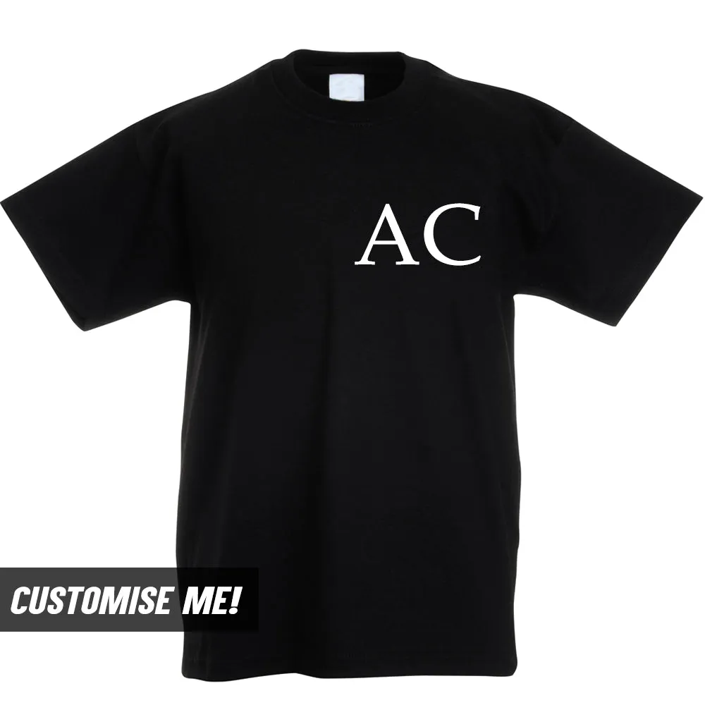 Personalised Basics Initial T-Shirt (MRK X)