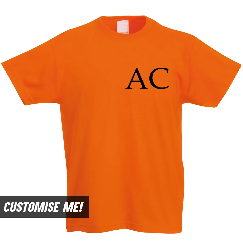 Personalised Basics Initial T-Shirt (MRK X)