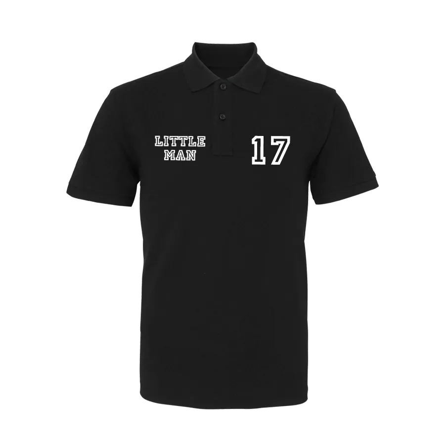 Personalised Big Man Little Man Polo Shirts (MRK X)