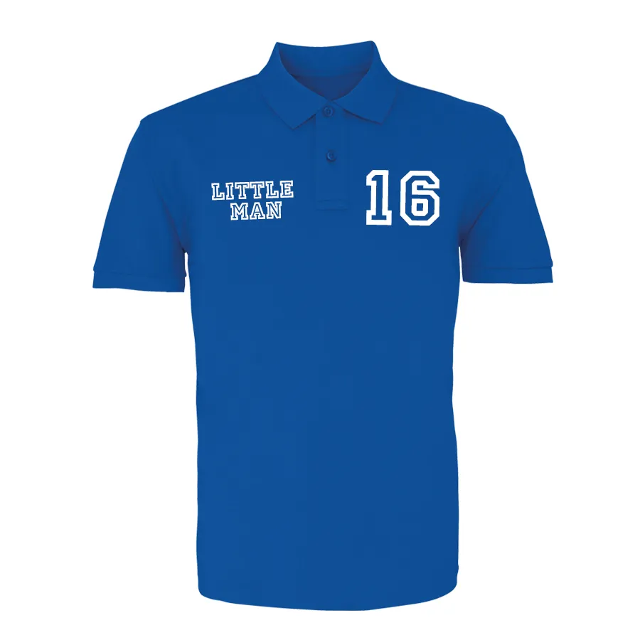 Personalised Big Man Little Man Polo Shirts (MRK X)