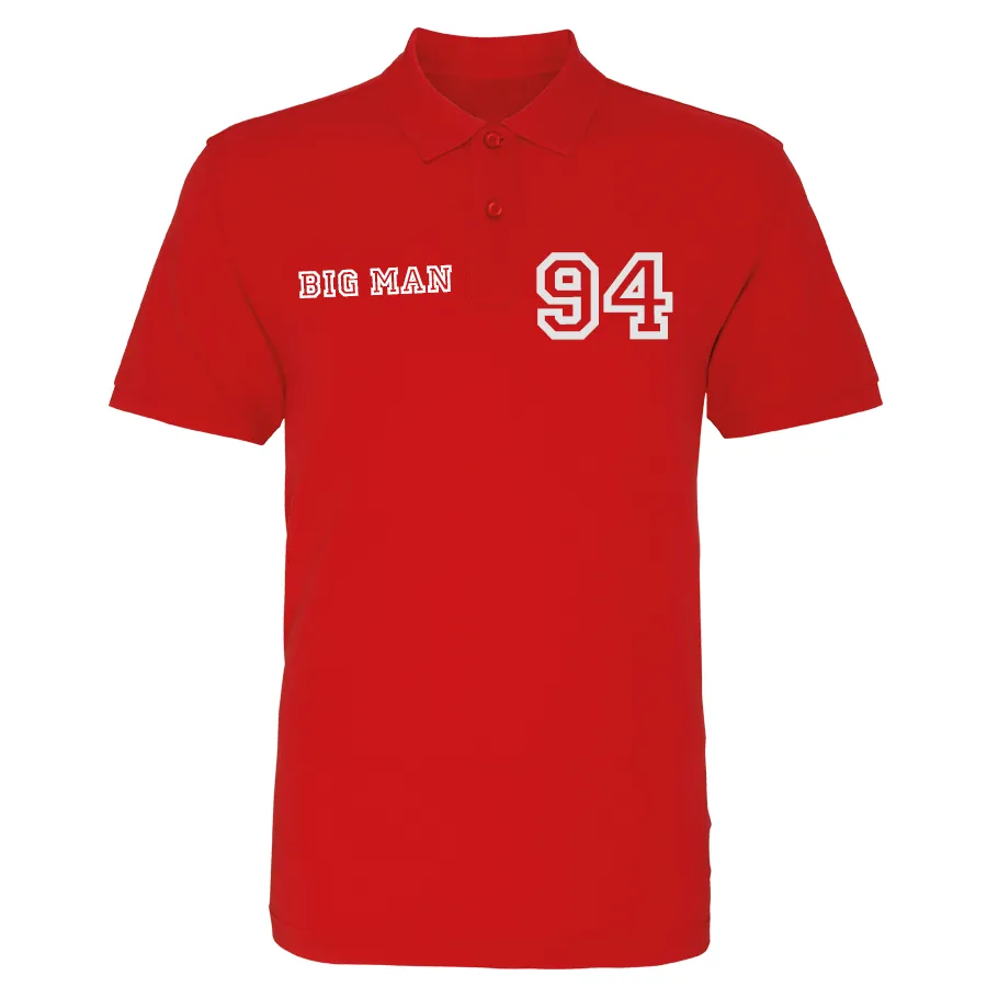 Personalised Big Man Little Man Polo Shirts (MRK X)
