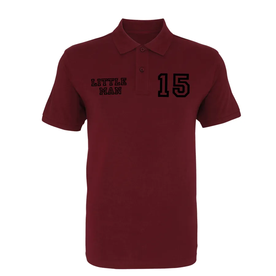 Personalised Big Man Little Man Polo Shirts (MRK X)
