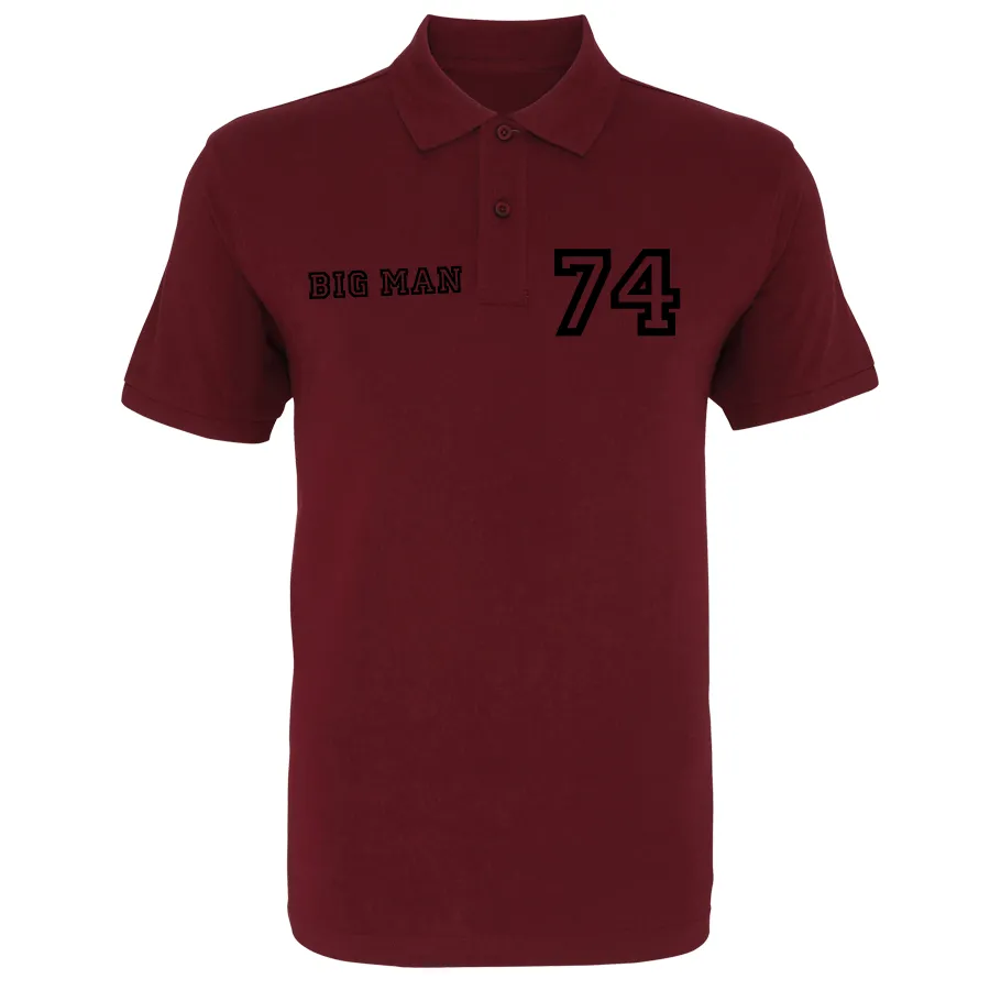 Personalised Big Man Little Man Polo Shirts (MRK X)