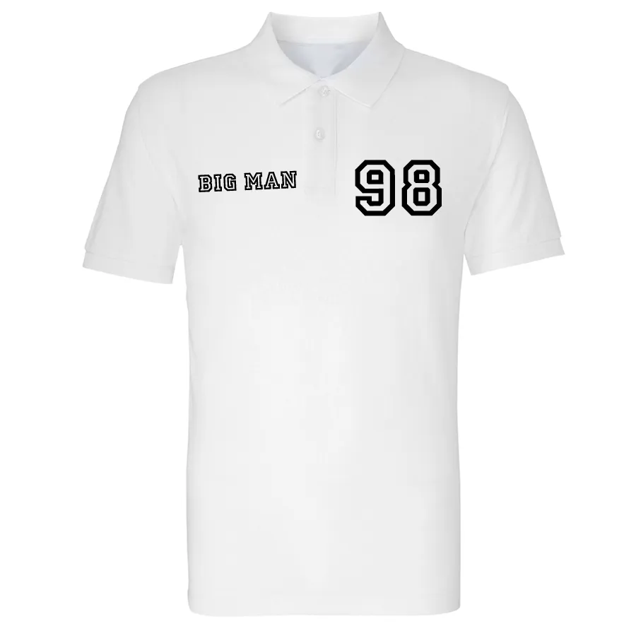 Personalised Big Man Little Man Polo Shirts (MRK X)