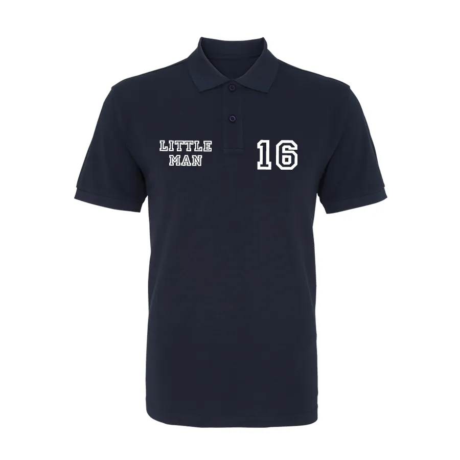 Personalised Big Man Little Man Polo Shirts (MRK X)