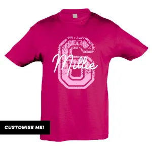 Personalised Birthday Overlay T-Shirt (MRK X) boys apparel promo code