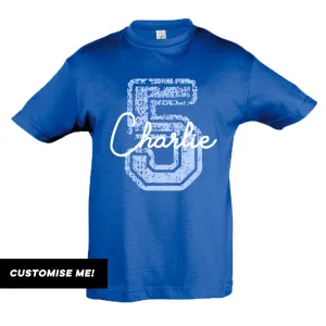 Personalised Birthday Overlay T-Shirt (MRK X) boys clothes cheap sale