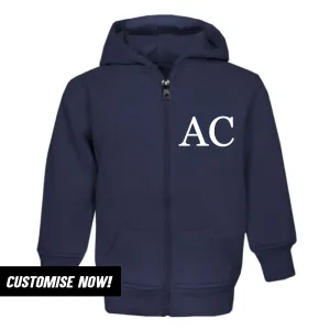 Personalised Brooklyn Zip-Hoodie Fleece Top (MRK X) girls skirts clearance
