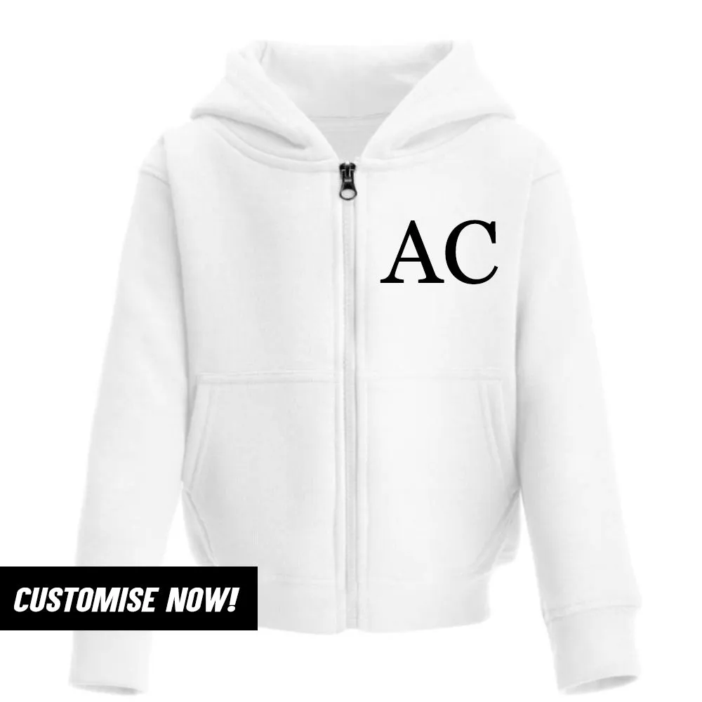Personalised Brooklyn Zip-Hoodie Fleece Top (MRK X)