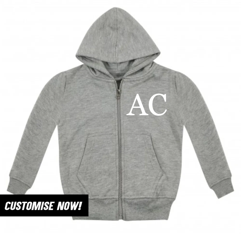 Personalised Brooklyn Zip-Hoodie Fleece Top (MRK X)