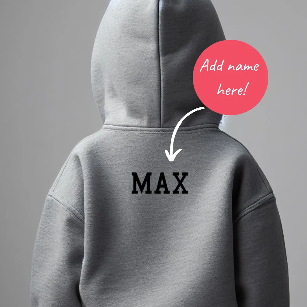 Personalised Bruh It's My Birthday Kids Hoodie
