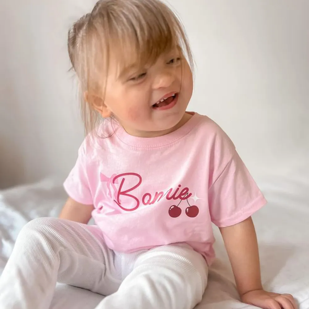 Personalised Coquette Summer Kids T-shirt