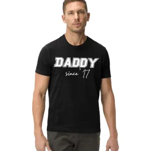 Personalised Daddy & Kid Since Tees (MRK X) dad bod shirts discount
