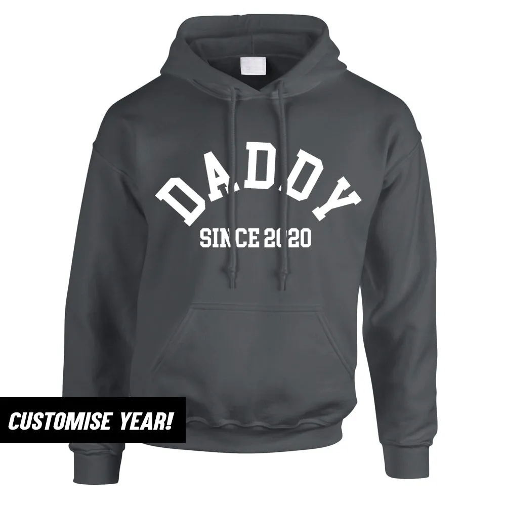 Personalised Daddy Since Hoodie (MRK X) dad bod shirts discount