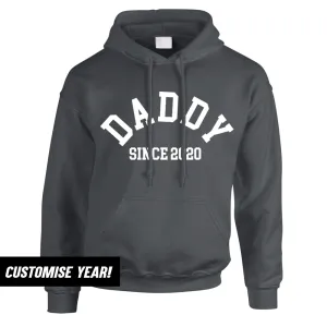 Personalised Daddy Since Hoodie (MRK X) dad bod shirts discount