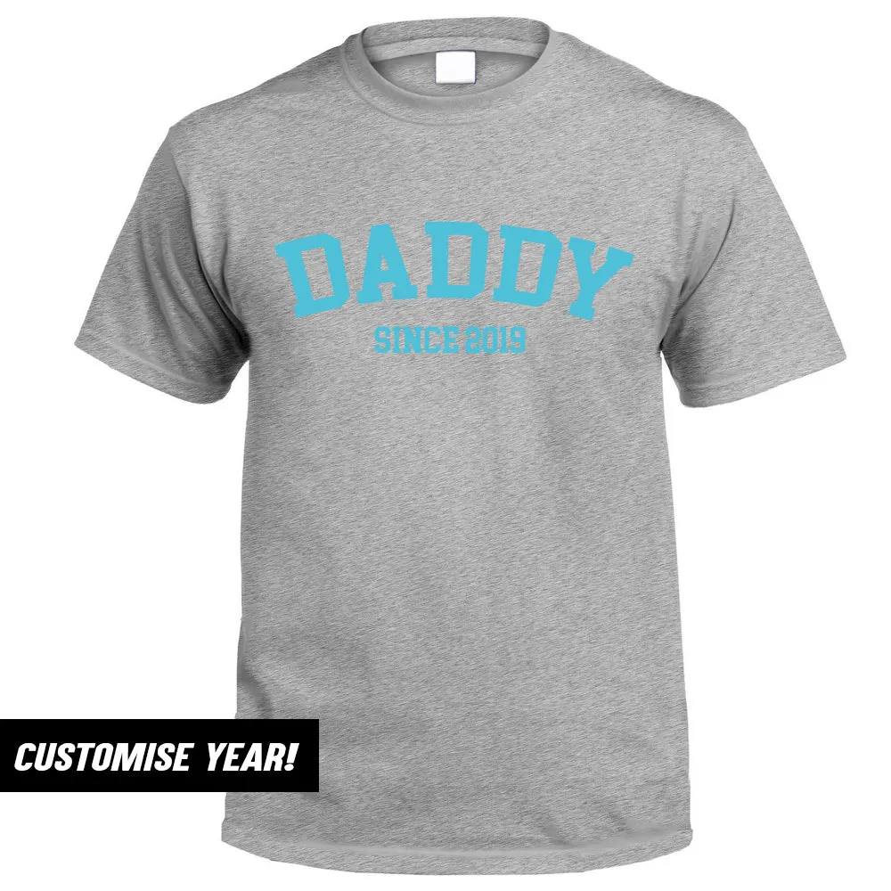 Personalised Daddy Since T-Shirt (MRK X)