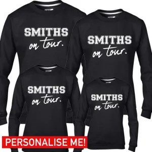 Personalised Family On Tour Sweaters (MRK X) mens dad clothes online