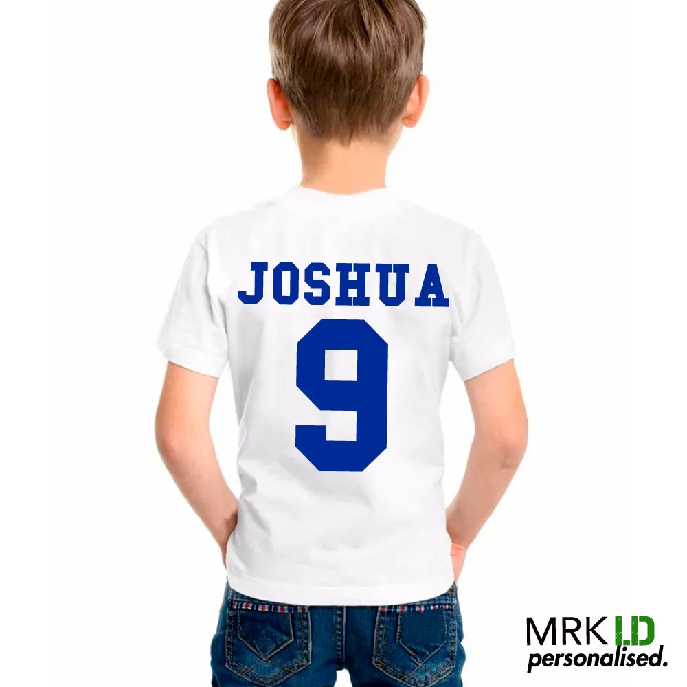 Personalised Footy Birthday Tees (MRK X)