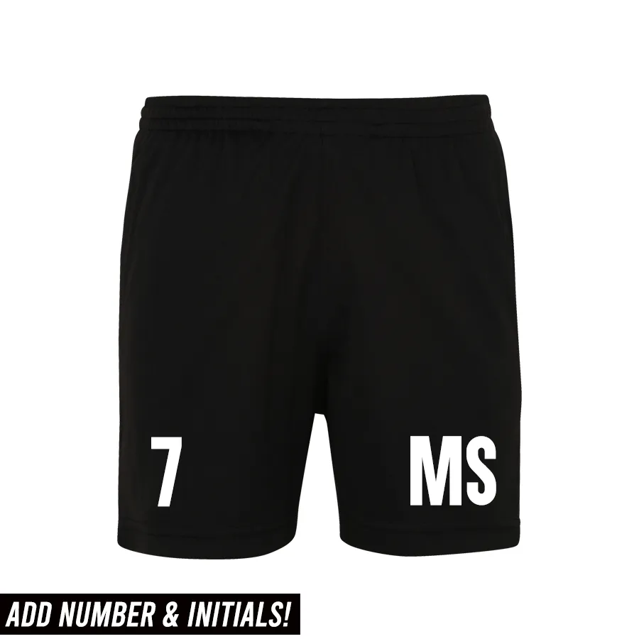 Personalised Glory Initial & Number Poly Short  (MRK X) discount boys clothing