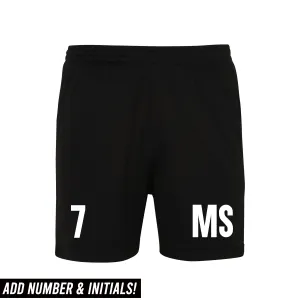 Personalised Glory Initial & Number Poly Short  (MRK X) discount boys clothing