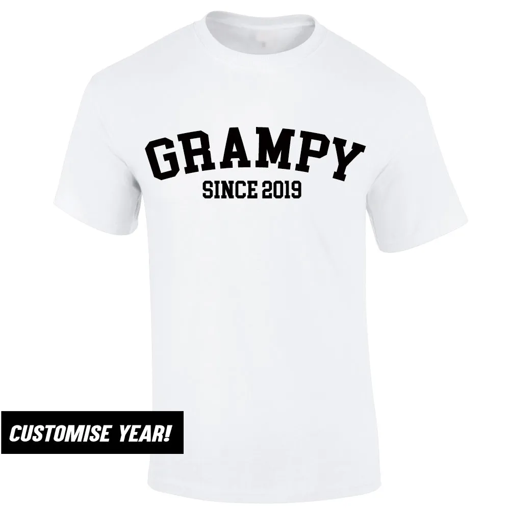 Personalised Grampy Since T-Shirt (MRK X)