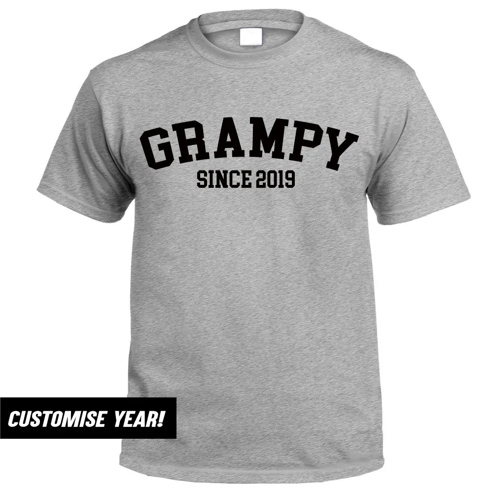 Personalised Grampy Since T-Shirt (MRK X)