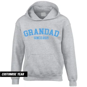Personalised Grandad Since Hoodie (MRK X) Grandparent Clothing - senior fashion cheap