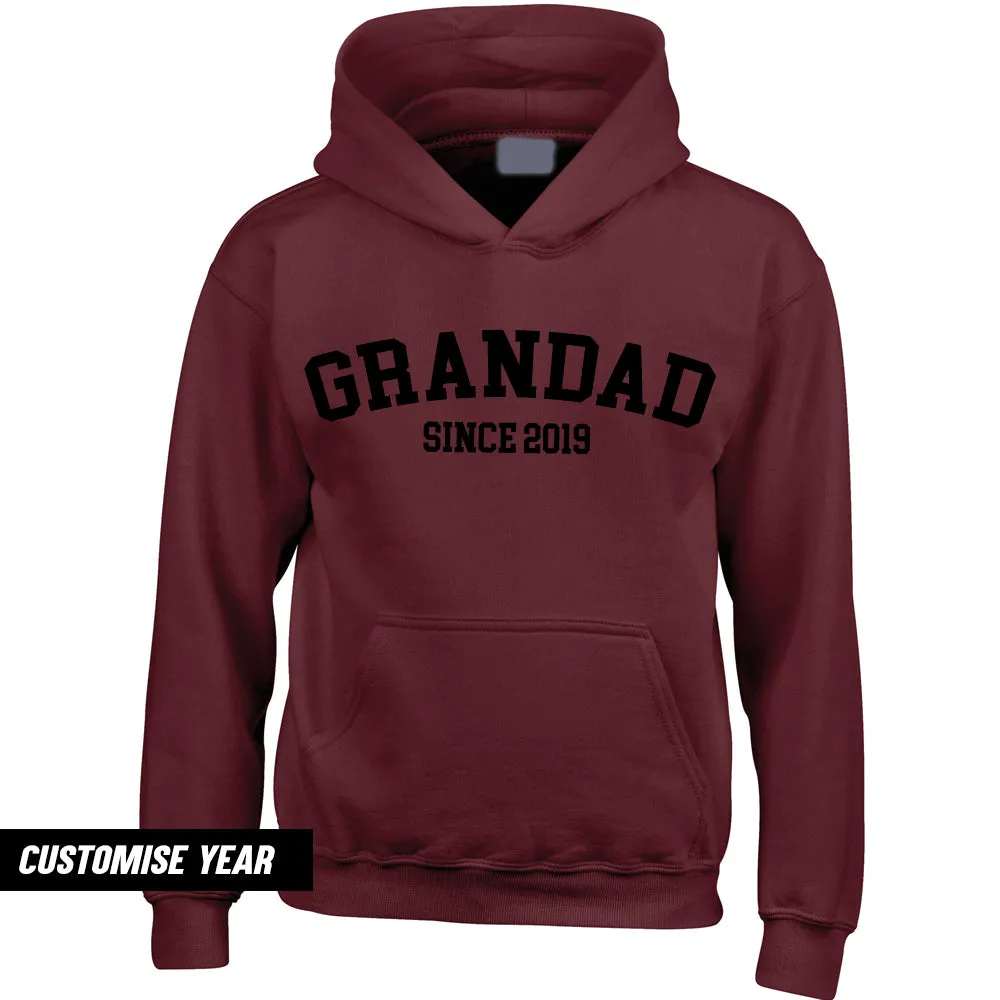 Personalised Grandad Since Hoodie (MRK X)