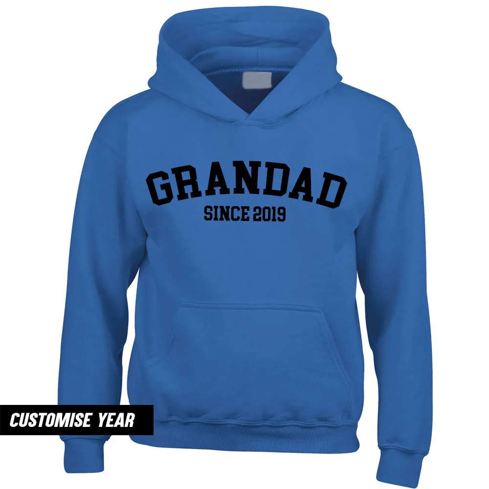 Personalised Grandad Since Hoodie (MRK X)