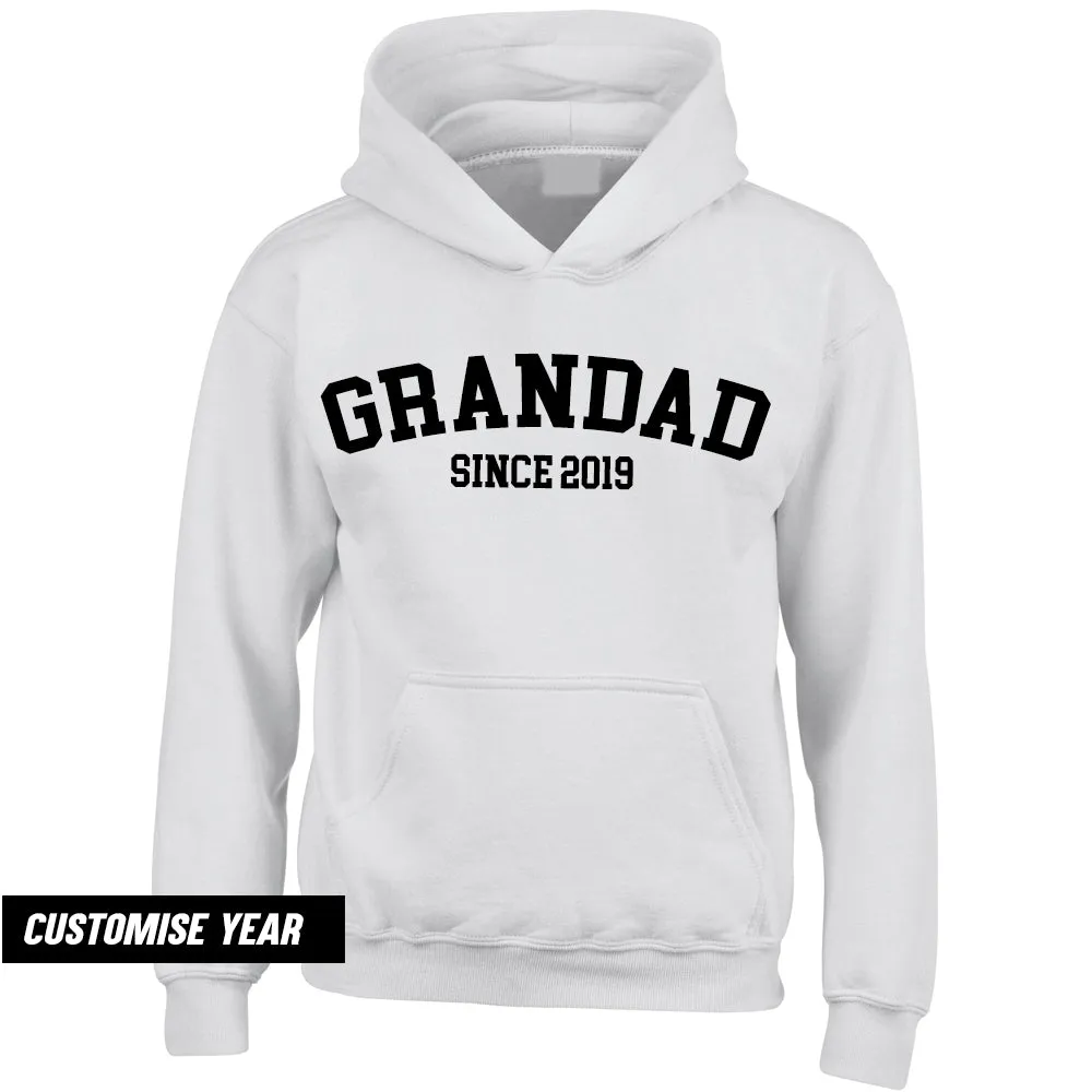 Personalised Grandad Since Hoodie (MRK X)