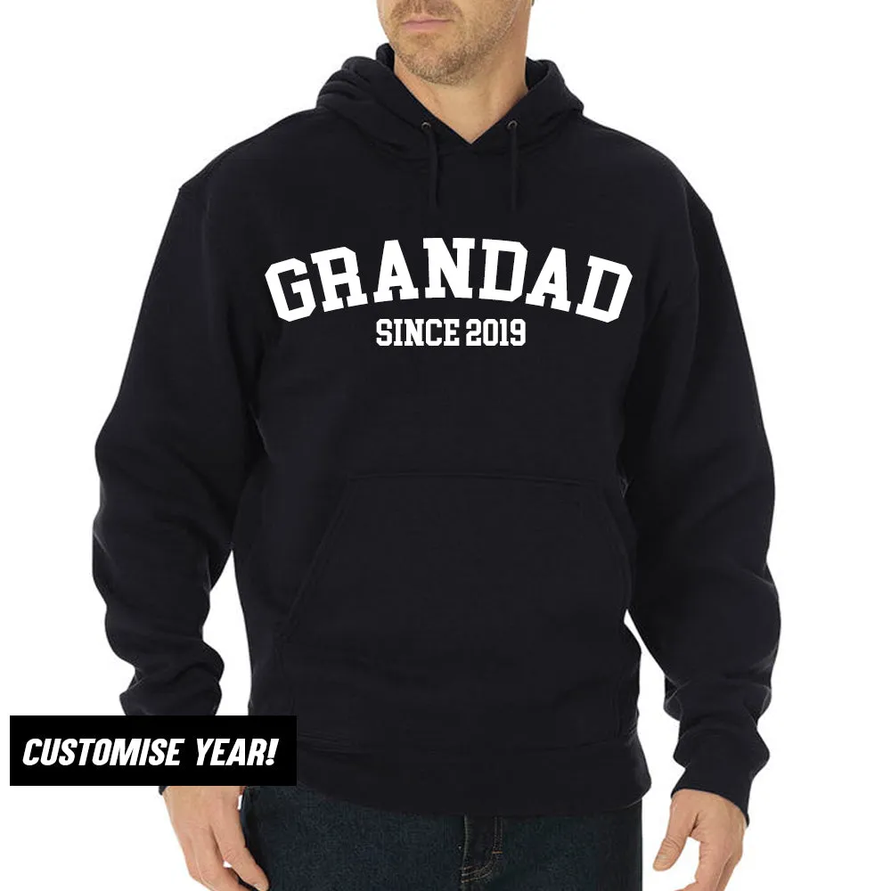 Personalised Grandad Since Hoodie (MRK X)