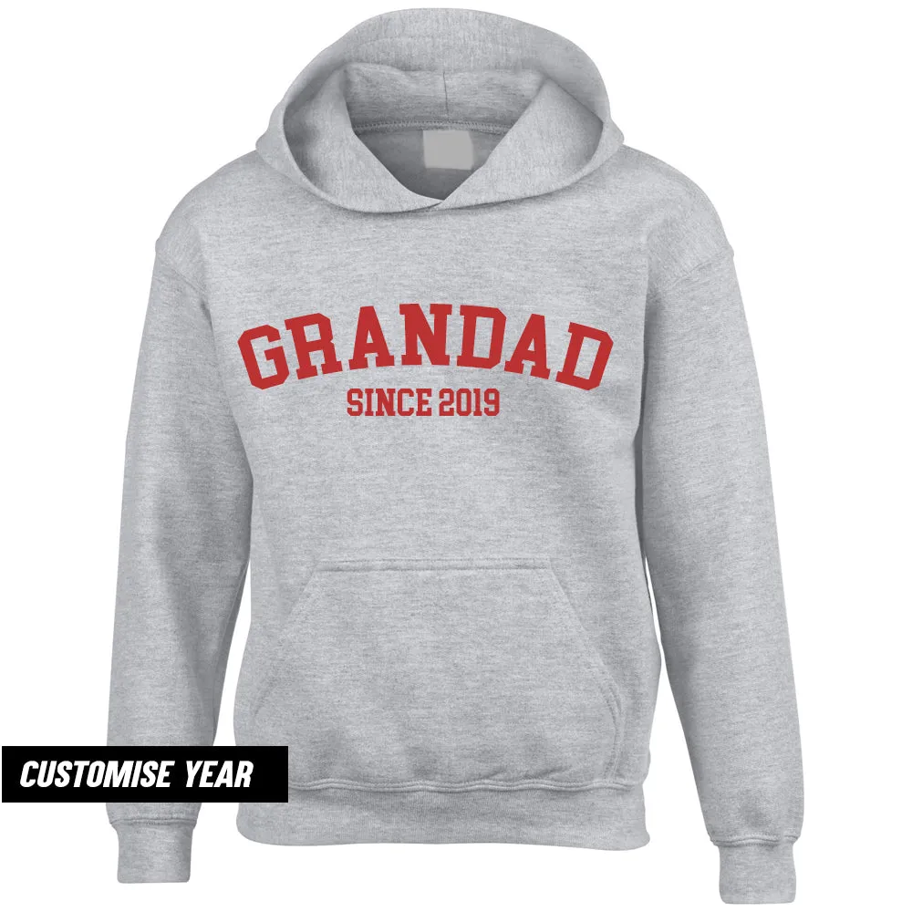 Personalised Grandad Since Hoodie (MRK X)