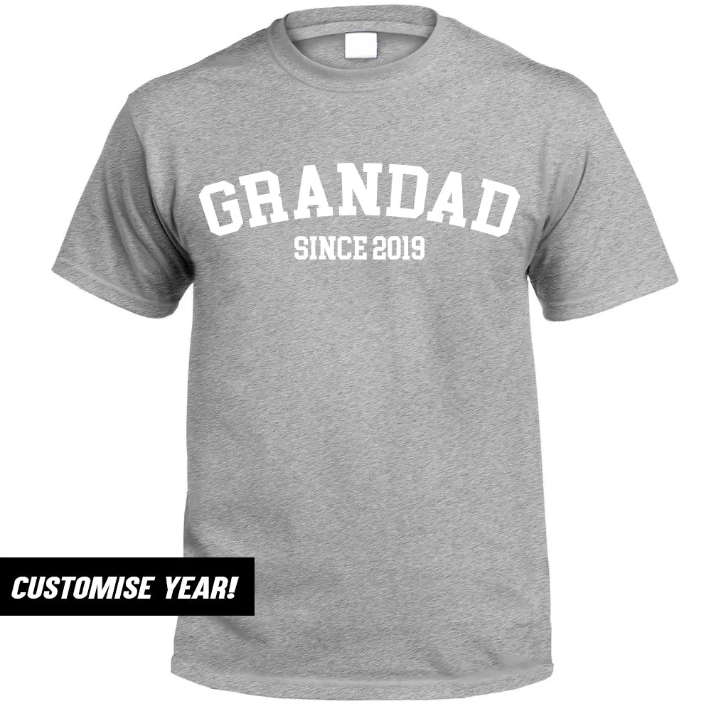 Personalised Grandad Since T-Shirt (MRK X)
