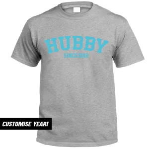 Personalised Hubby Since T-Shirt (MRK X) Grandparent Clothing - senior fashion cheap