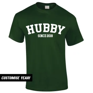Personalised Hubby Since T-Shirt (MRK X) Grandparent Clothing - senior fashion cheap