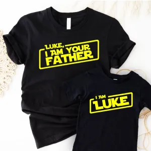 Personalised I Am Your Father T-Shirts mens dad clothes online
