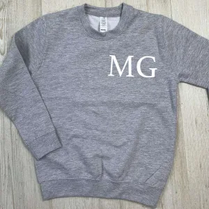 Personalised Initial Core Sweatshirt (MRK X) girls pajamas promo