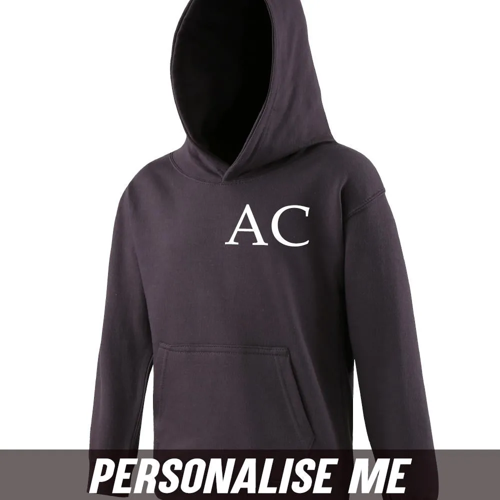 Personalised Initial Junior Hoodie 00 (MRK X) discount boys clothing