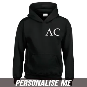 Personalised Initial Junior Hoodie 00 (MRK X) discount boys clothing