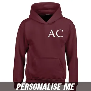 Personalised Initial Junior Hoodie 00 (MRK X) discount boys clothing