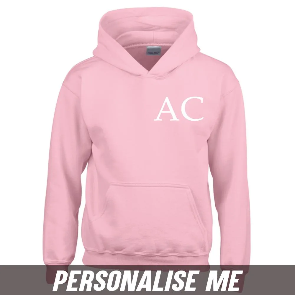 Personalised Initial Junior Hoodie 00 (MRK X) discount boys clothing