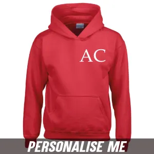 Personalised Initial Junior Hoodie 00 (MRK X) discount boys clothing