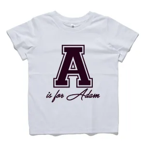 Personalised Is For... Tee (MRK X) boys apparel promo code