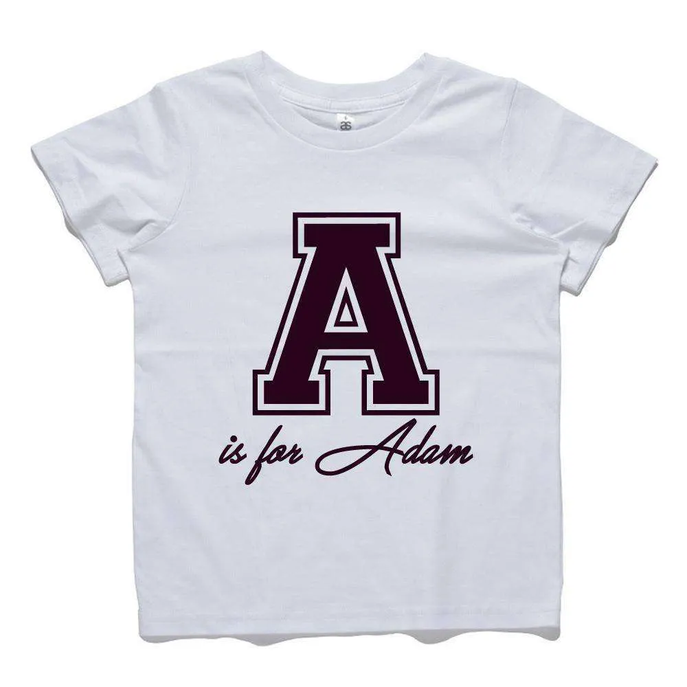 Personalised Is For... White Tee (MRK X)
