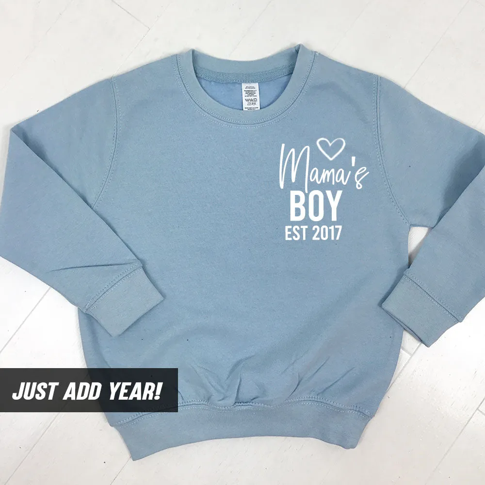 Personalised Mama Established Mum & Kid Matching Sweaters (MRK X)