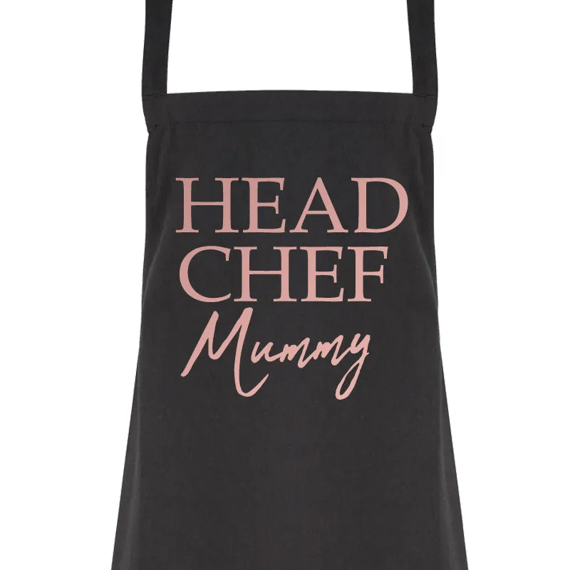 Personalised Mummy & Sous Chef Matching Aprons (MRK X)