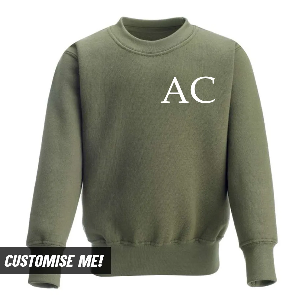 Personalised Oxford Initial Sweatshirt