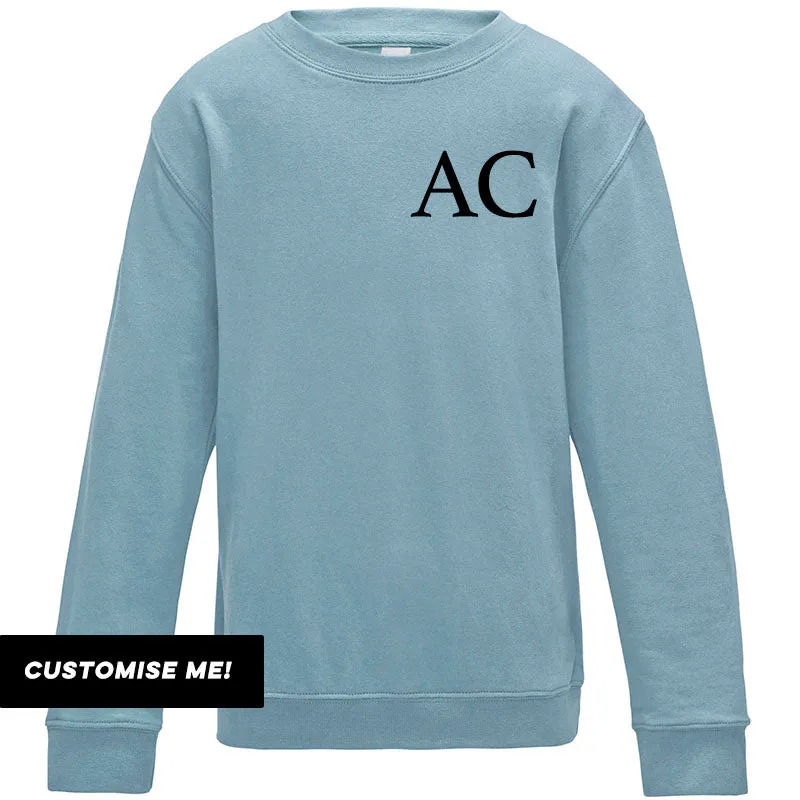 Personalised Oxford Initial Sweatshirt